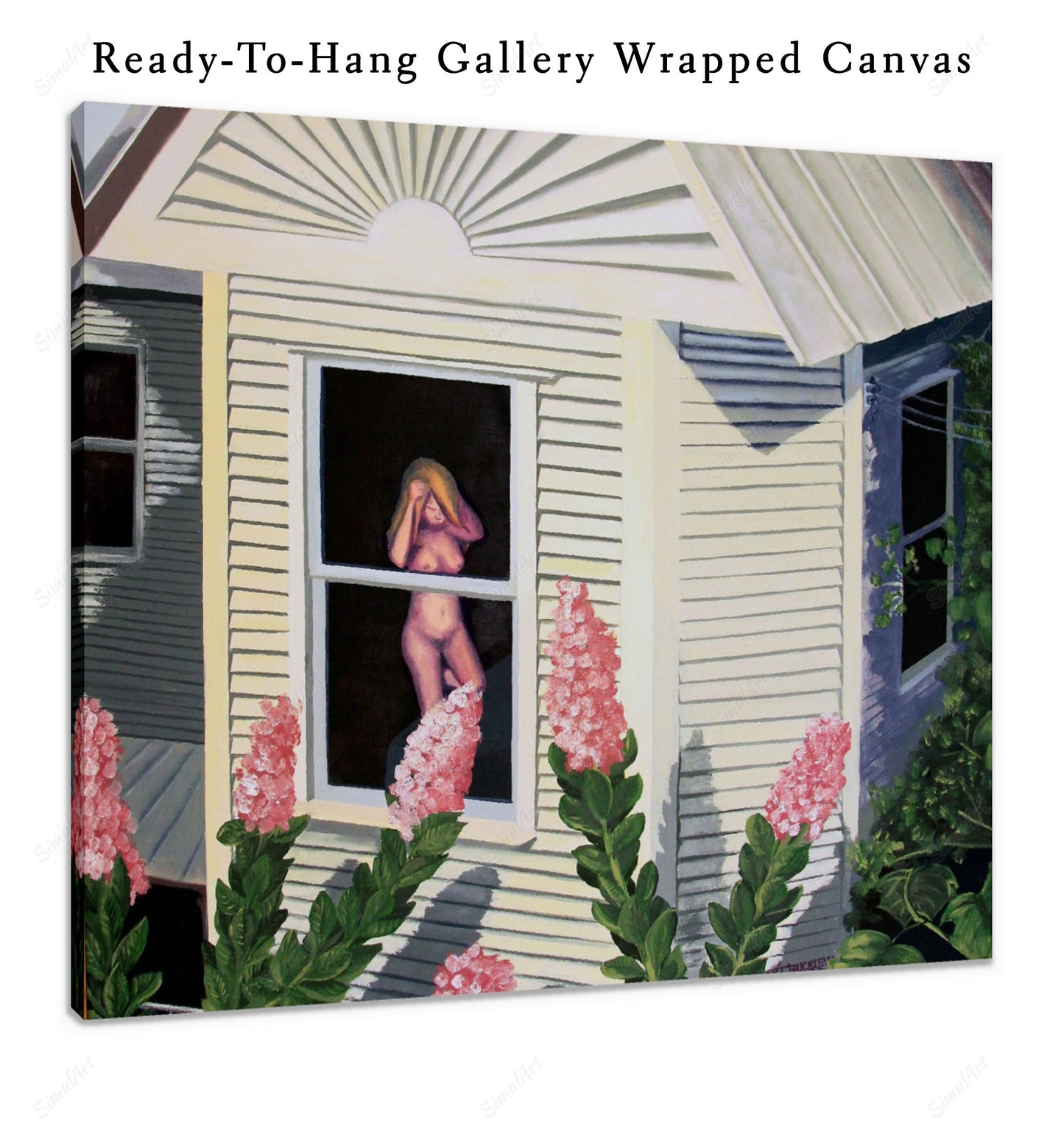 Oconee Venus Fine Art Print Inspired by Italian Renaissance Artists Set In Rural Oconee County, Georgia