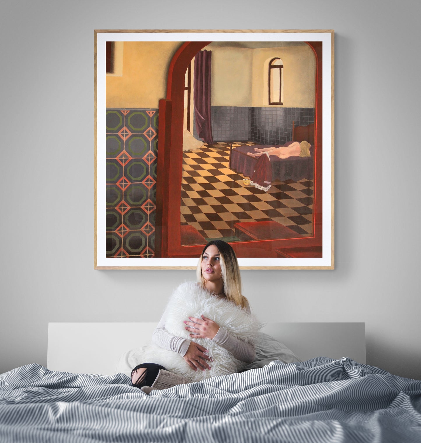 Elusive Dreams I Fine Art Print Reproduction of Oil On Canvas by Ted Buckley