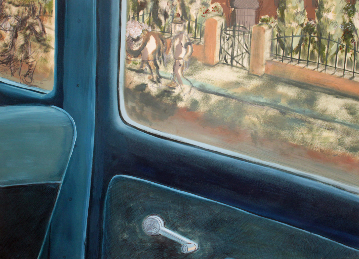 The Arrival in Chipiona, Spain Print On Paper or Canvas by Ted Buckley