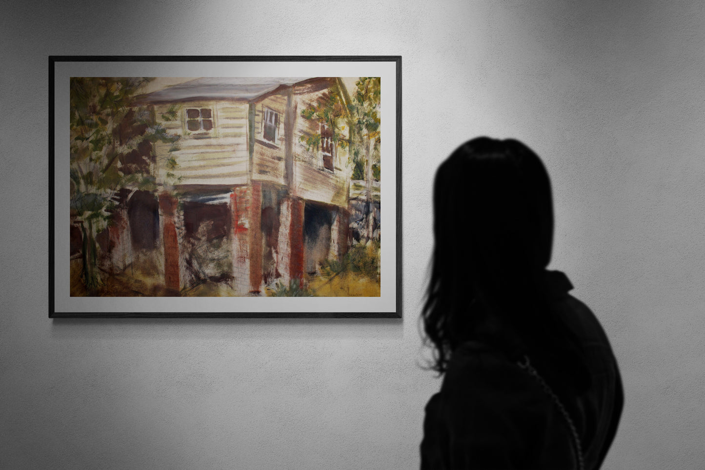 105 Hiawassee Ave. Athens GA Bead Board Shotgun Shack Fine Art Print
