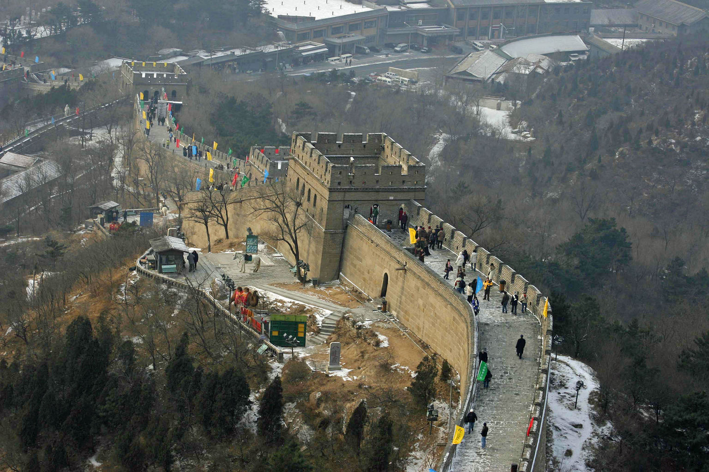 Great Wall of China Near Beijing, China, Fine Art Print Of 2007 Photo by Ted Buckley