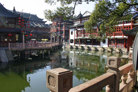 Yu Garden at Huangpu District, Shanghai, China, Fine Art Print Of 2007 Photo by Ted Buckley