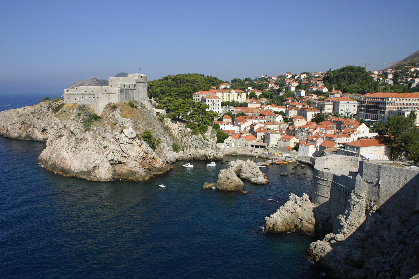 Dubrovnik, Croatia, On The Adriatic Sea, Fine Art Print Of 2007 Photo by Ted Buckley