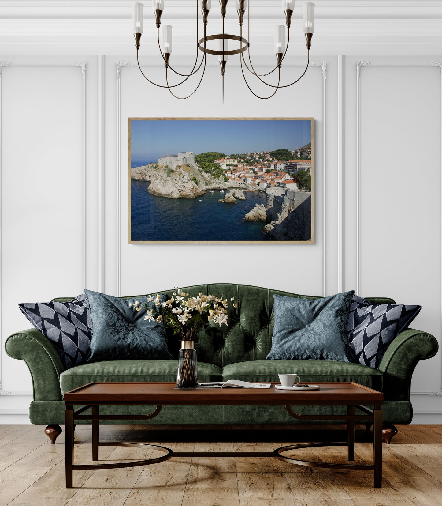 Dubrovnik, Croatia, On The Adriatic Sea, Fine Art Print Of 2007 Photo by Ted Buckley