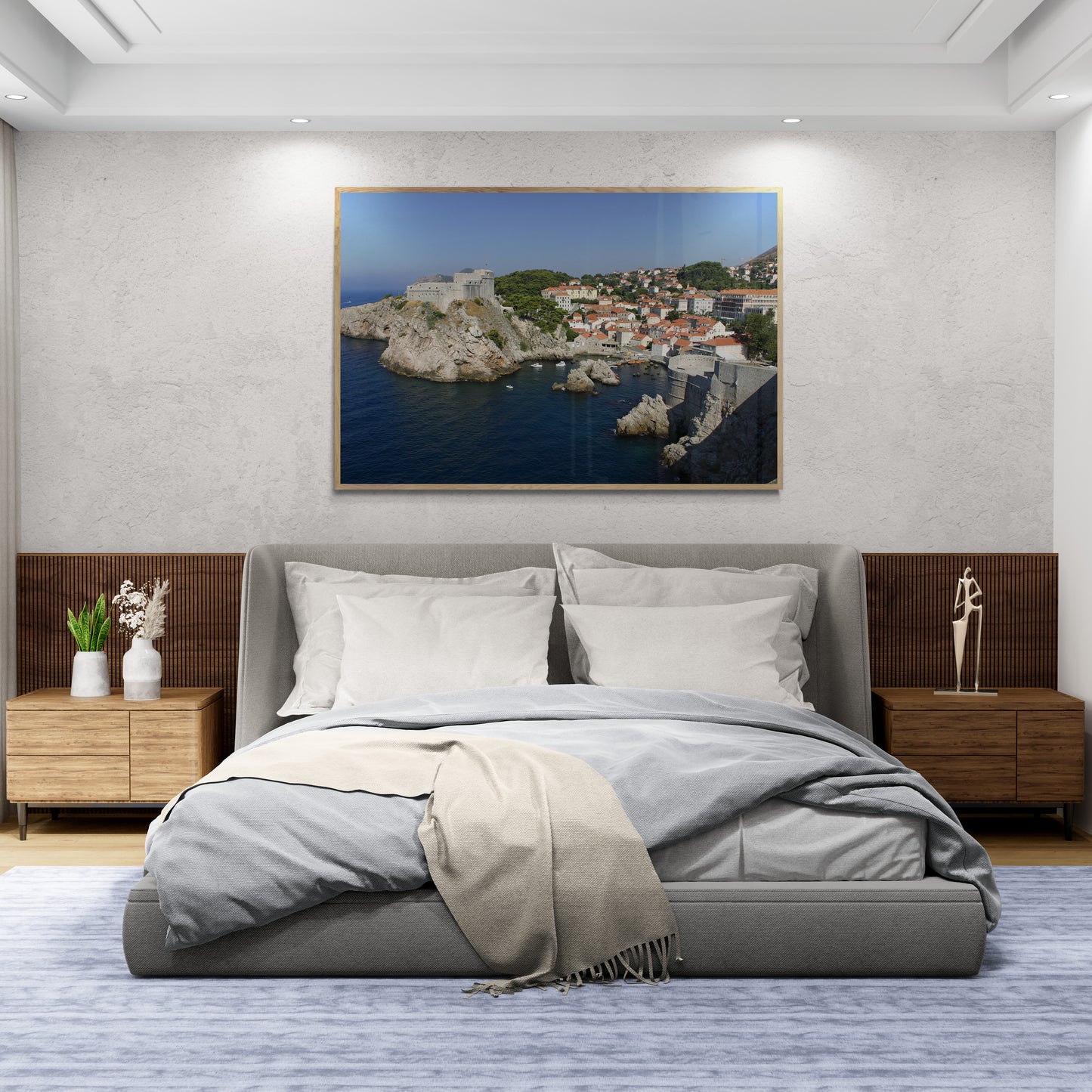 Dubrovnik, Croatia, On The Adriatic Sea, Fine Art Print Of 2007 Photo by Ted Buckley