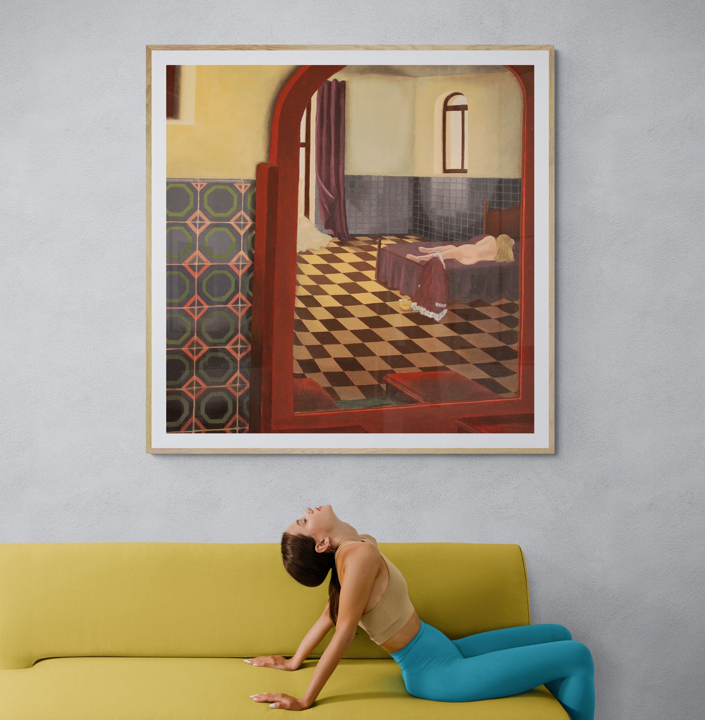 Elusive Dreams I Fine Art Print Reproduction of Oil On Canvas by Ted Buckley