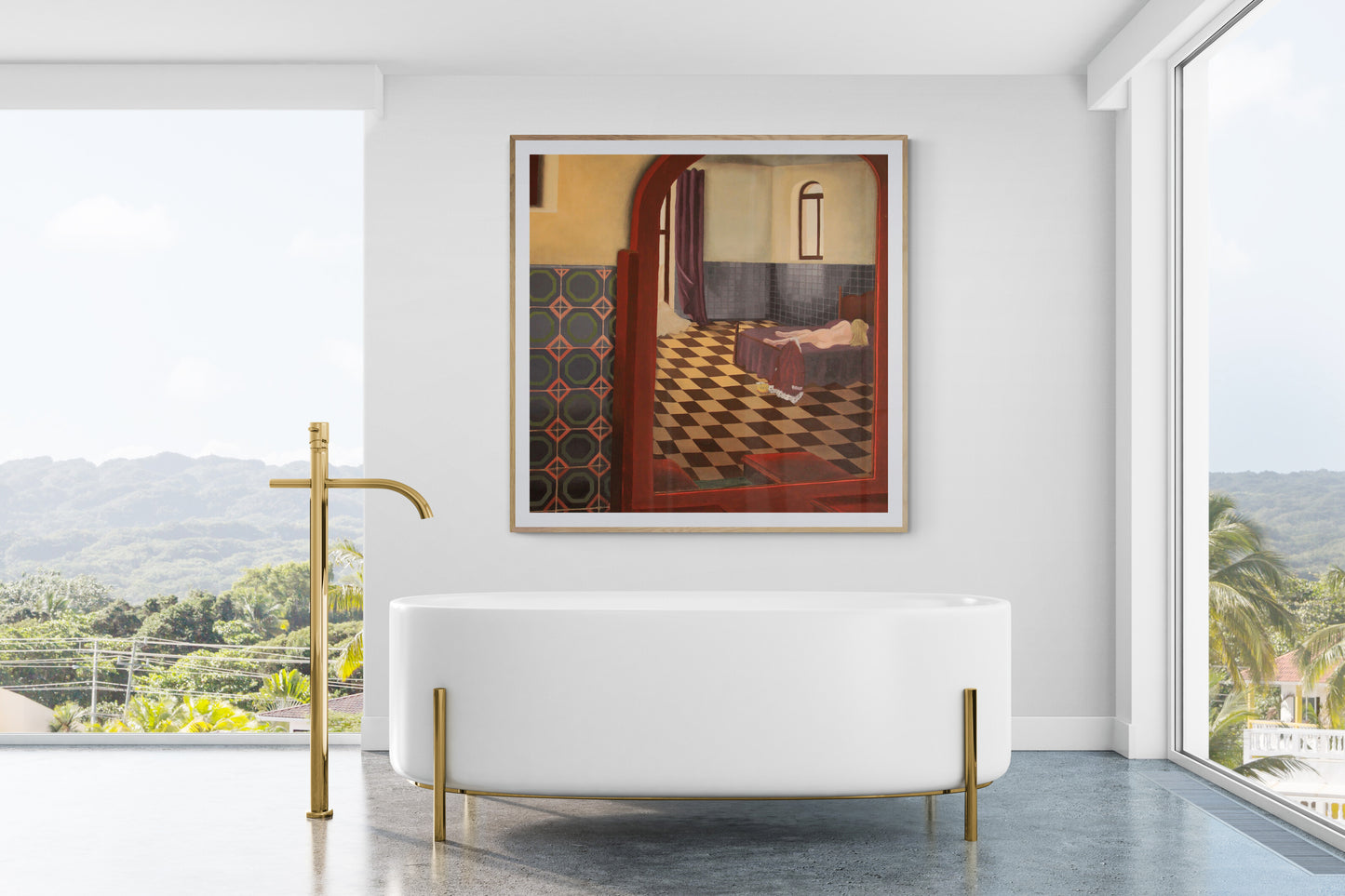 Elusive Dreams I Fine Art Print Reproduction of Oil On Canvas by Ted Buckley