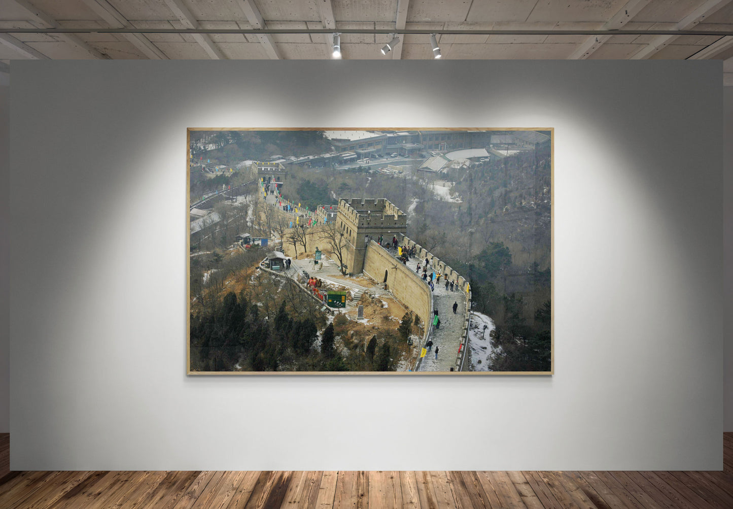 Great Wall of China Near Beijing, China, Fine Art Print Of 2007 Photo by Ted Buckley