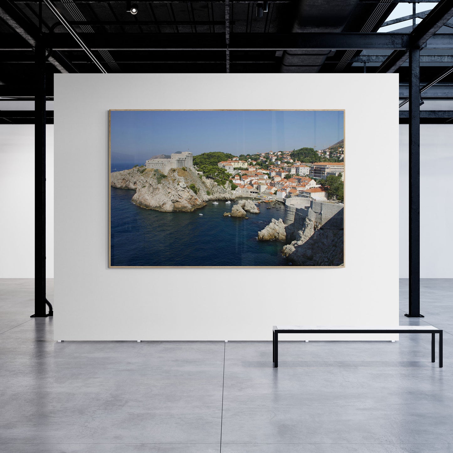 Dubrovnik, Croatia, On The Adriatic Sea, Fine Art Print Of 2007 Photo by Ted Buckley