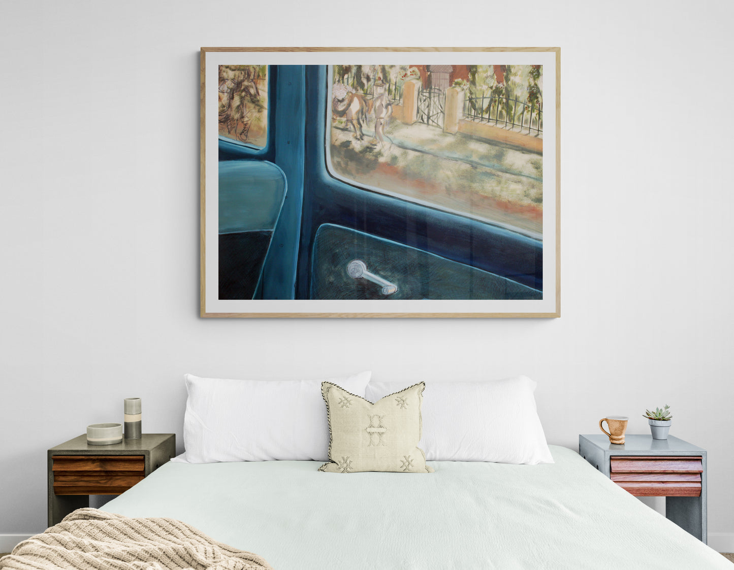 The Arrival in Chipiona, Spain Print On Paper or Canvas by Ted Buckley