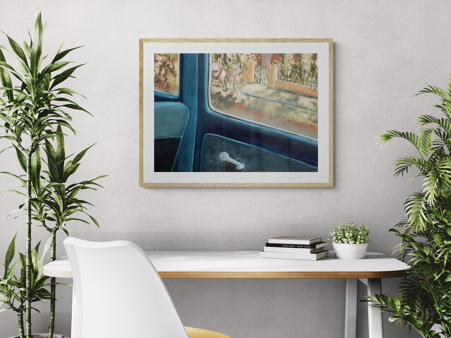 The Arrival in Chipiona, Spain Print On Paper or Canvas by Ted Buckley