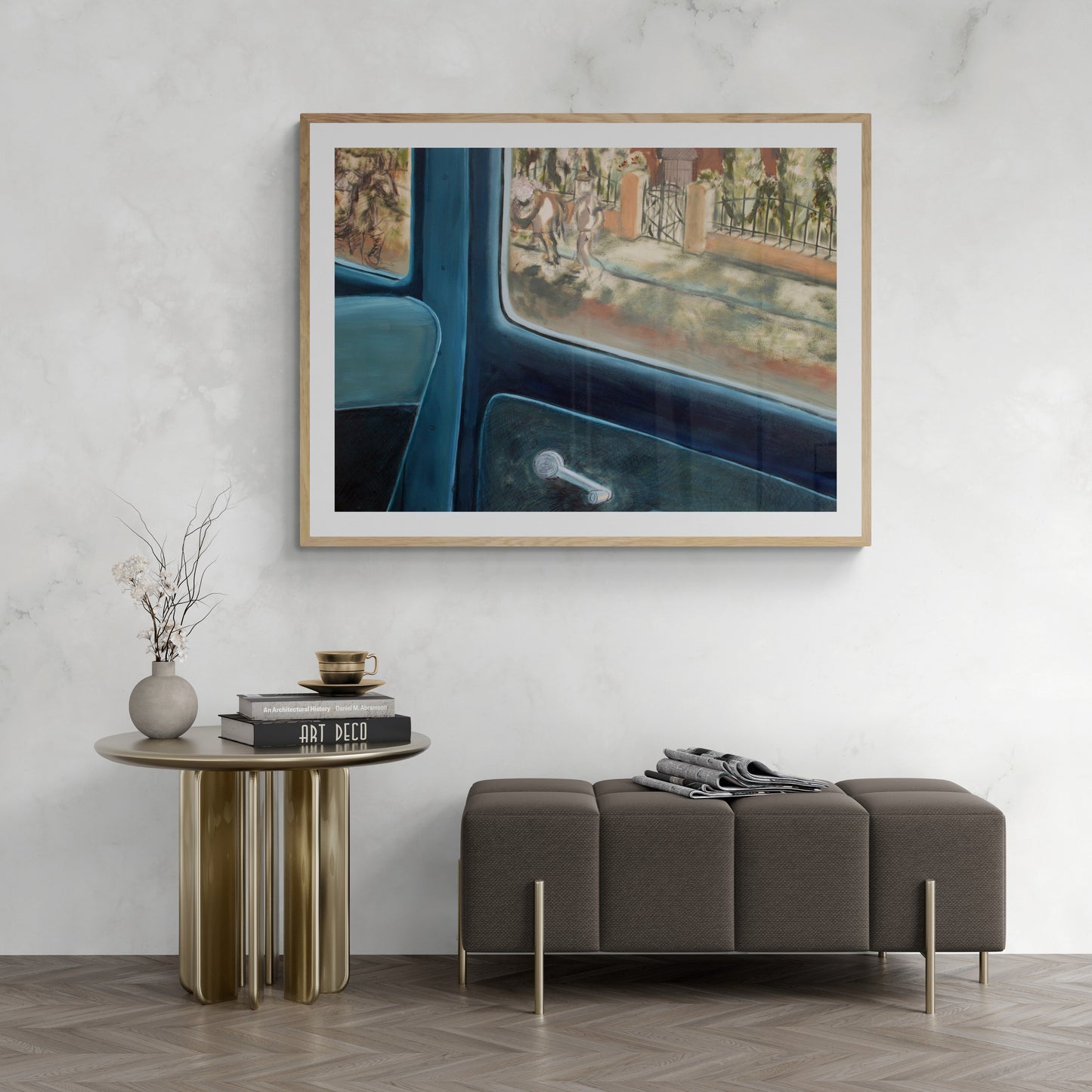 The Arrival in Chipiona, Spain Print On Paper or Canvas by Ted Buckley